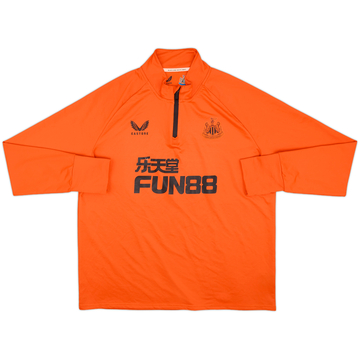 2021-22 Newcastle United Castore Haut d'entraînement 1/4 Zip - 7/10 - (XXL)
