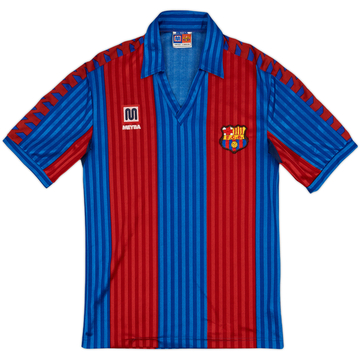1989-92 Barcelona Maillot Domicile - 9/10 - (XS)