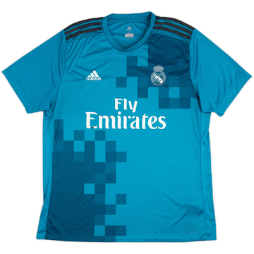 2017-18 Real Madrid Maillot Third - 5/10 - (XL)