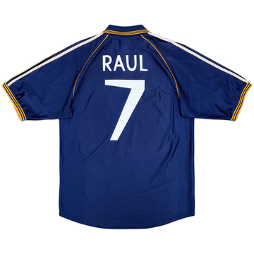 1998-99 Real Madrid Maillot Third Raul #7 - 8/10 - (L)