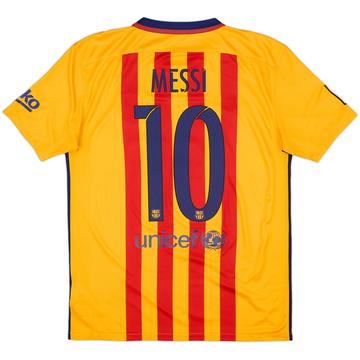 2015-16 Barcelona Maillot Extérieur Messi #10 - 8/10 - (M)