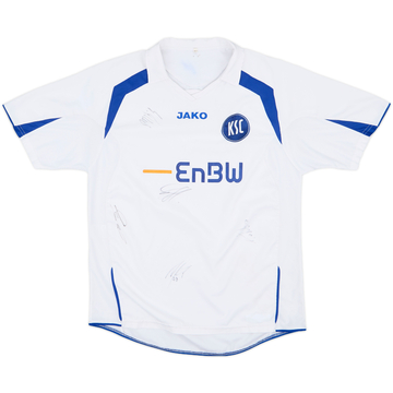 2006-07 Karlsruher maillot extérieur signé - 6/10 - (M)