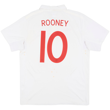 2009-10 England Maillot Domicile Rooney #10 - 6/10 - (L)