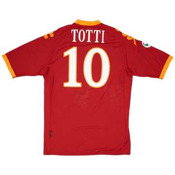 2009-10 Roma Maillot domicile Totti #10 - 5/10 - (XXL)