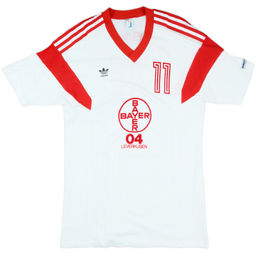 1986-87 TSV Bayer Leverkusen Maillot de match domicile #11