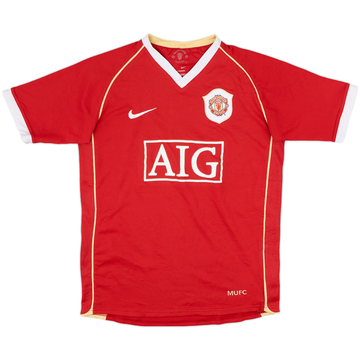 2006-07 Manchester United Maillot domicile - 6/10 - (L.Boys)