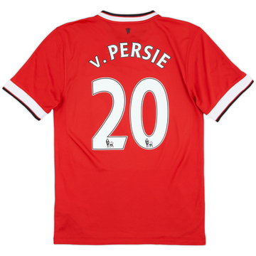 Maillot domicile Manchester United 2014-15 v.Persie #20 - 7/10 - (S)