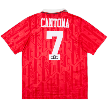 1992-94 Manchester United Maillot domicile Cantona #7 - 8/10 - (XL)