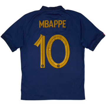 2022-23 France Maillot domicile Mbappe #10 - 6/10 - (S)