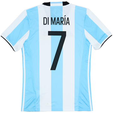 2016-17 Argentina Maillot Domicile Di Maria #7 (S)