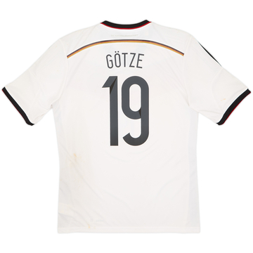 2014-15 Germany Maillot Domicile Gotze #19 (L)