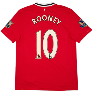 2011-12 Manchester United Maillot domicile Rooney #10 (L)
