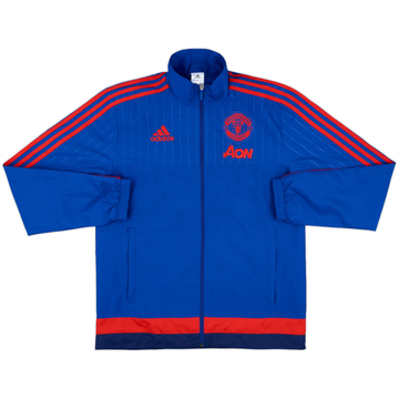 2015-16 Manchester United adidas Veste de survêtement - 8/10 - (S)