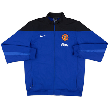 2013-14 Manchester United Nike Veste de survêtement - 8/10 - (XL.Boys)