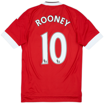 2015-16 Manchester United Maillot domicile Rooney #10 - 8/10 - (XS)