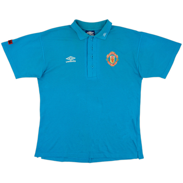 1996-97 Manchester United Umbro Polo - 6/10 - (L)