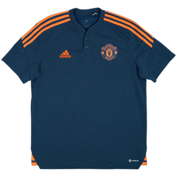 2022-23 Manchester United adidas Polo - 9/10 - (L)