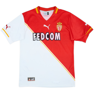 2001-02 Monaco Maillot Domicile - 7/10 - (M)