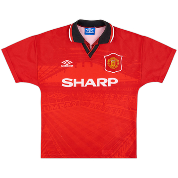 1994-96 Manchester United Maillot domicile - 9/10 - (Y)
