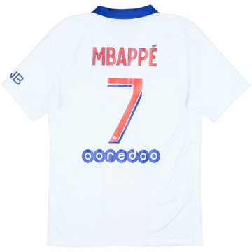 2020-21 Paris Saint-Germain Maillot Extérieur Mbappe #7 - 8/10 - (S)