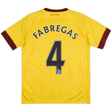 2010-13 Arsenal Maillot extérieur Fabregas #4 - 9/10 - (12-13 ans)
