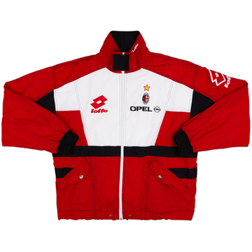 1995-96 AC Milan Lotto Veste de survêtement - 8/10 - (XL)