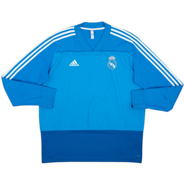 2018-19 Real Madrid adidas Haut d'entraînement - 9/10 - (XL)
