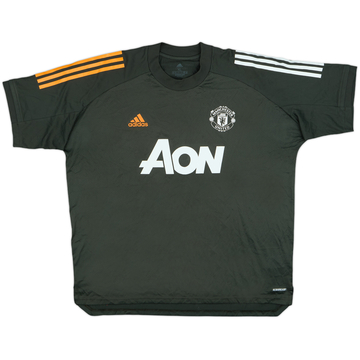 Maillot d'entraînement adidas Manchester United 2020-21 - 8/10 - (XL)