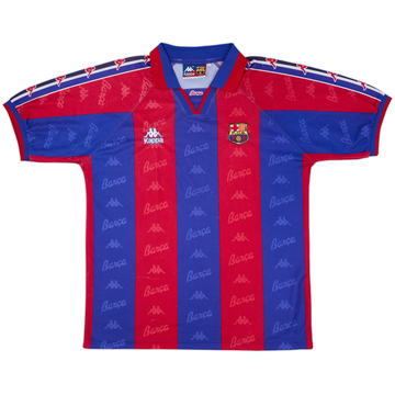 1995-97 Barcelona Maillot Domicile - 8/10 - (M)