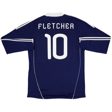 2010-11 Scotland Maillot domicile ML Fletcher #10 - 6/10 - (XL)