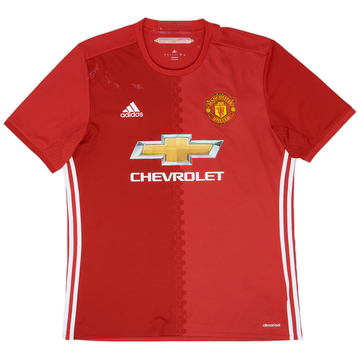 2016-17 Manchester United Maillot domicile - 5/10 - (L)
