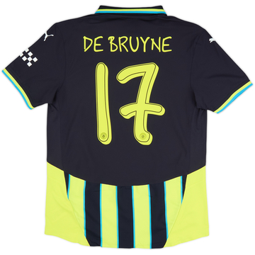 2024-25 Manchester City Maillot extérieur version joueur De Bruyne #17