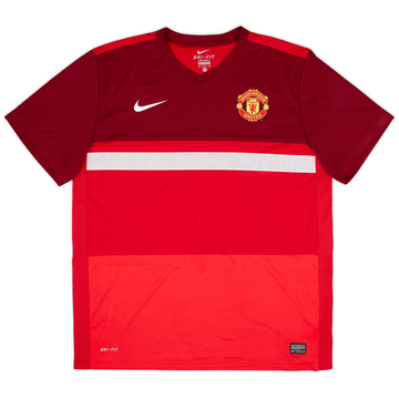 2011-12 Manchester United Nike Maillot d'entraînement - 8/10 - (XL)