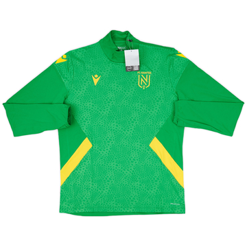 2022-23 Nantes Macron Haut d'entraînement 1/4 Zip (XL)