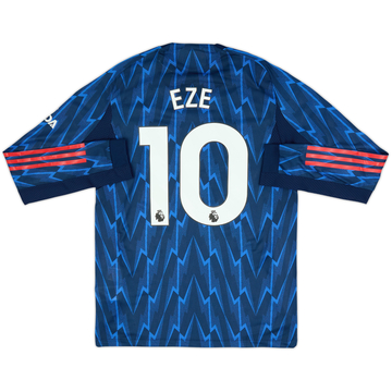 2025-26 Arsenal Maillot Authentique Extérieur ML Eze #10