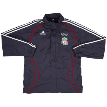 2006-07 Liverpool adidas Veste de pluie à capuche - 4/10 - (S)