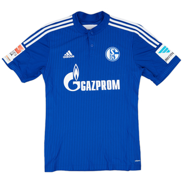 2014-15 Schalke Maillot domicile Klingenburg #30, version match
