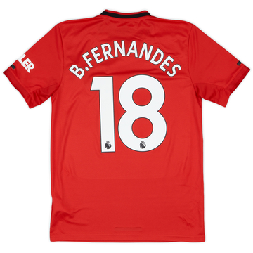 2019-20 Manchester United Maillot domicile B.Fernandes #18 - 8/10 - (S)
