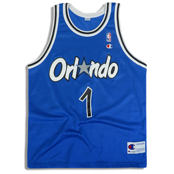 1995-98 Orlando Magic Hardaway #1 Maillot Champion (Extérieur) Y