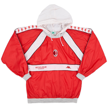 1988-90 AC Milan Kappa Haut d'entraînement à capuche - 6/10 - (M)