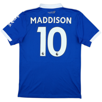 2022-23 Leicester Maillot Domicile Maddison #10 - 9/10 - (S)