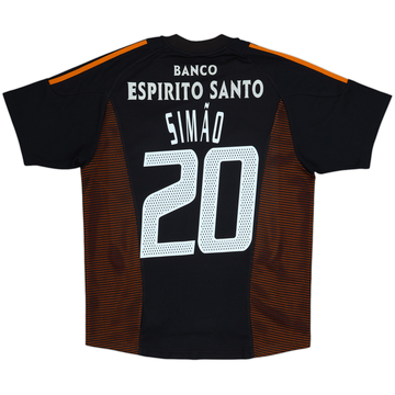2002-03 Benfica Maillot extérieur Simao #20 - 6/10 - (L)