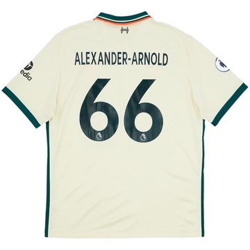 2021-22 Liverpool Maillot extérieur Alexander-Arnold #66 - 8/10 - (XL)