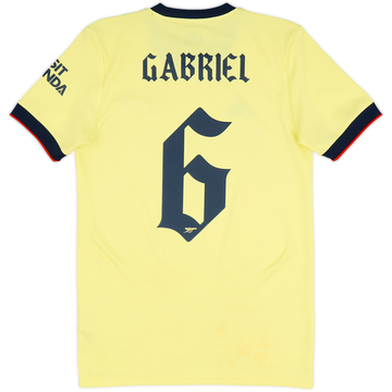 2021-22 Arsenal Maillot extérieur Gabriel #6 - 6/10 - (S)