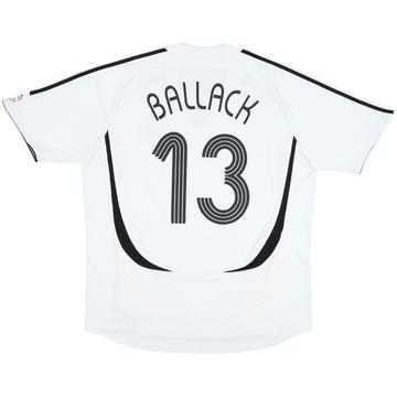 2005-07 Allemagne Maillot Domicile Ballack #13 - 6/10 - (XXL)