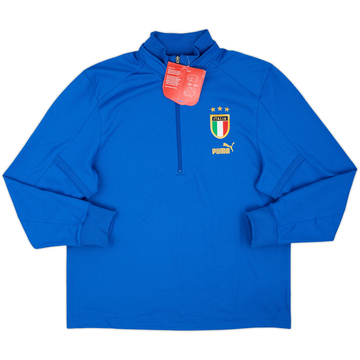 2004-05 Italie Puma Sweat-shirt demi-zip (XL)