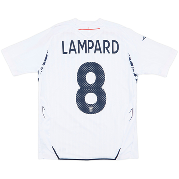 Maillot domicile England 2007-09 Lampard #8 - 7/10 - (XL.Boys)