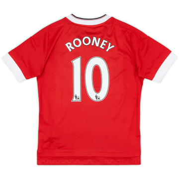 2015-16 Manchester United Maillot domicile Rooney #10 - 10/10 - (S.Boys)