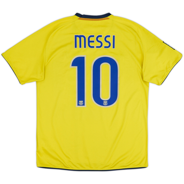 Maillot Extérieur Barcelona 2008-10 Messi #10 - 6/10 - (L)