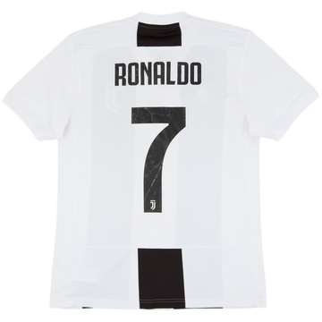 2018-19 Juventus Maillot Domicile Ronaldo #7 - 5/10 - (S)